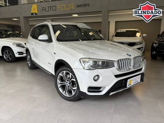 BMW X3 2.0 20I X LINE 4X4 16V GASOLINA 4P AUTOMÁTICO BMW X3 2.0 20I X LINE 4X4 16V GASOLINA 4P AUTOMÁTICO